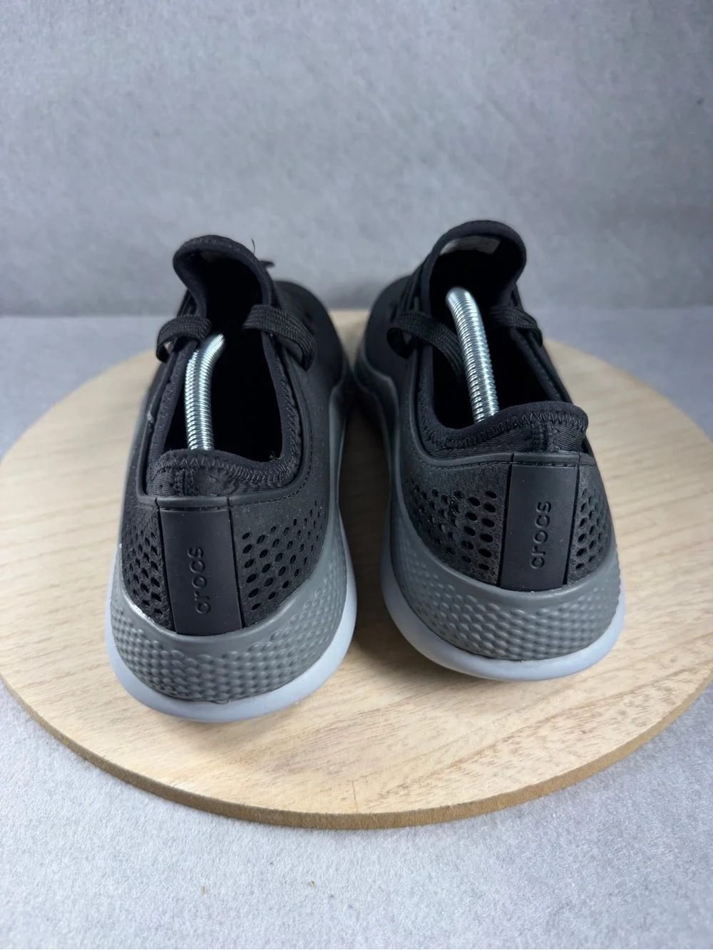 Crocs LiteRide 360 Pacer Black Slate Gray Men's Size 12 Sneaker 206715